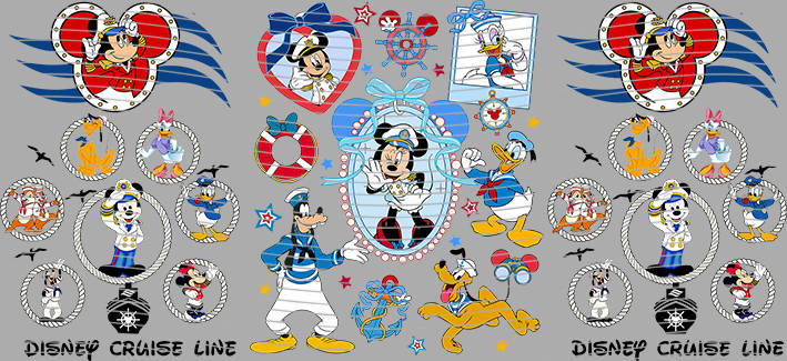 16oz Disney style-D-1522